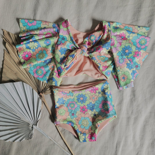 kaleidoscope two-piece bikini